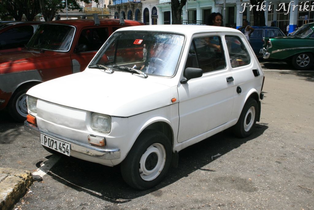 Fiat polski - tak się na Kubie nazywa nasz Maluszek