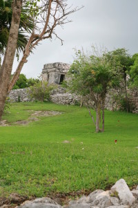 Tulum, wieża na murach obronnych