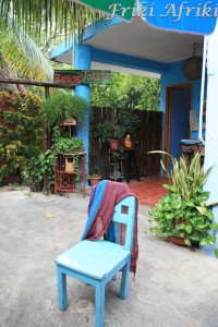 I w hostelu miło posiedzieć (La Cabana, Tulum)