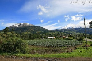 Z lewej Monte Negro, z Prawej Pico de Orizaba