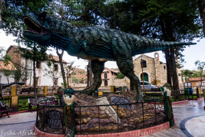 No dinozaur jak ta lala - rynek w Torotoro